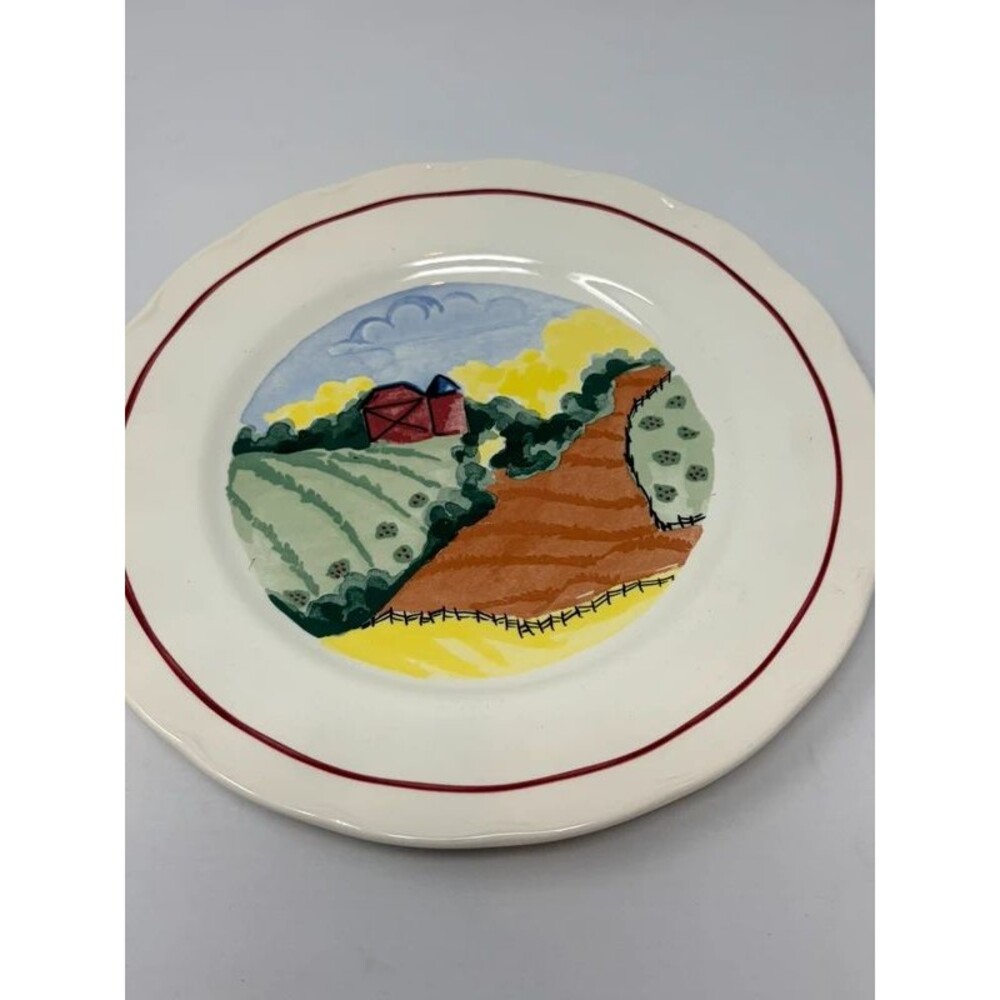 1995 Ivy Hill Collections "Welcome Home" fine English earthenware plate
